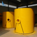 Steel floating EVA foam filled marine mooring buoy for ship